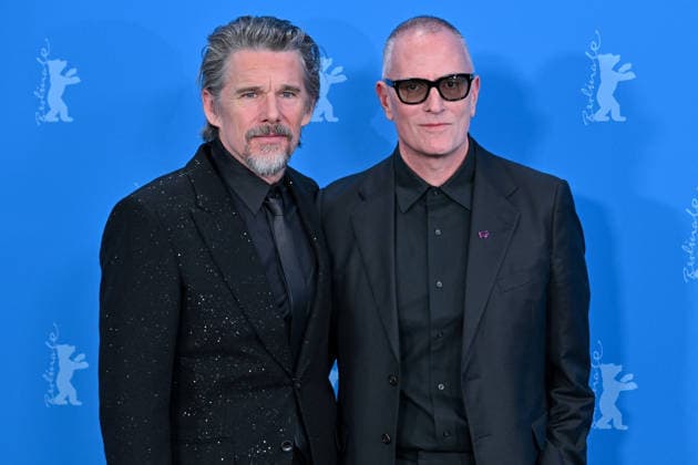 76th Berlin Film Festival Photocall The Weight Ethan Hawke, Padraic McKinley attending the photocall of the movie The Weight during 76th Berlin International Film Festival in Berlin, Germany on 17 February 2026. Photo by Julien Reynaud APS-Medias ABACAPRESS.COM Berlin  Copyright: xReynaudxJulien APS-Medias ABACAx
