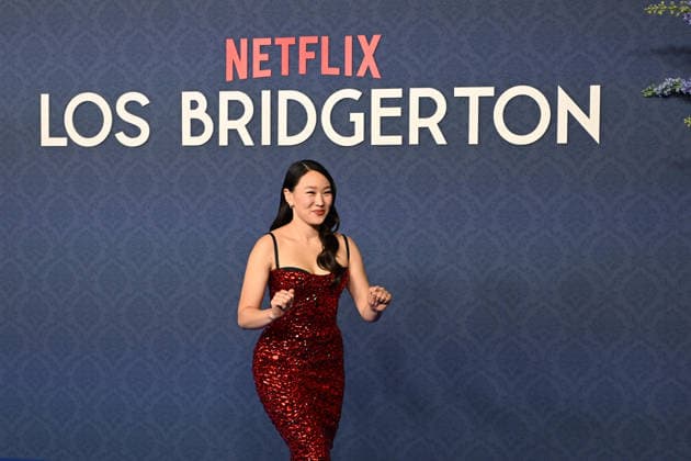 Familiar faces attend the Bridgertons masked ball Yerin Ha, star of the series, during the Bridgertons masked ball, February 17, 2026, in Madrid Spain LOS BRIDGERTON NETFLIX FAMOSOSOS MASK BALL José Madrid Madrid Madrid Spain  Copyright: xJosÃ xOlivax 7301561