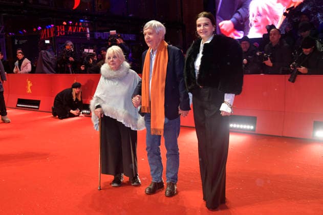 Anna Calder-Marshall, Tom Courtenay und Juliette Binoche bei der Premiere des Kinofilms Queen at Sea auf der Berlinale 2026 76. Internationale Filmfestspiele Berlin im Berlinale Palast. Berlin, 17.02.2026