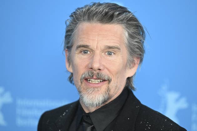 76th Berlin International Film Festival BERLIN, GERMANY - FEBRUARY 17: Ethan Hawke of The Weight pose for photographers during the 76th Berlin International Film Festival (Berlinale) in Berlin, Germany, on February 17, 2026. Halil Sagirkaya Anadolu Berlin Germany. Editorial use only. Please get in touch for any other usage.  Copyright: x2026xAnadoluxHalilxSagirkayax