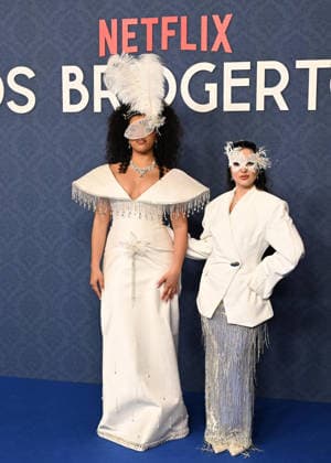 Familiar faces attend the Bridgertons masked ball Several guests during the Bridgertons masked ball, February 17, 2026, in Madrid Spain THE BRIDGERTONS MASK BALL NETFLIX FAMOSOSOS José Madrid Madrid Madrid Spain  Copyright: xJosÃ xOlivax 7301716