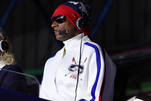Winter Olympics - Martha Stewart and Snoop Dogg At Women s Single Figure Skating Short Program Snoop Dogg attends the Women s Single Skating - Short Program on day eleven of the Milano Cortina 2026 Winter Olympic games at Milano Ice Skating Arena on February 17, 2026 in Milan, Italy. Photo by Alexis Jumeau ABACAPRESS.COM Milan Italy  Copyright: xJumeauxAlexis ABACAx