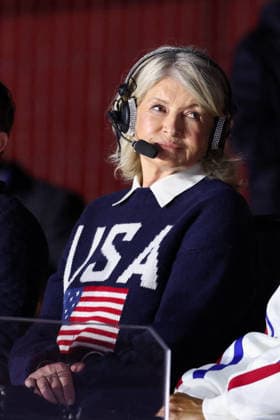 Winter Olympics - Martha Stewart and Snoop Dogg At Women s Single Figure Skating Short Program Martha Stewart attends the Women s Single Skating - Short Program on day eleven of the Milano Cortina 2026 Winter Olympic games at Milano Ice Skating Arena on February 17, 2026 in Milan, Italy. Photo by Alexis Jumeau ABACAPRESS.COM Milan Italy  Copyright: xJumeauxAlexis ABACAx