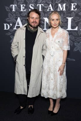 Le Testament D Ann Lee Paris Film Premiere NB Brady Corbet, Mona Fastvold attends Le Testament D Ann Lee Paris Film Premiere at Max Linder on February 17, 2026 in Paris, France. Photo by Nasser Berzane ABACAPRESS.COM Paris France  Copyright: xBerzanexNasser ABACAx