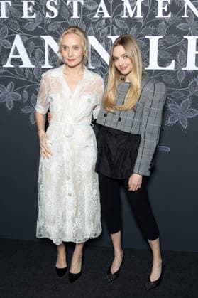 Le Testament D Ann Lee Paris Film Premiere NB Mona Fastvold, Amanda Seyfried attends Le Testament D Ann Lee Paris Film Premiere at Max Linder on February 17, 2026 in Paris, France. Photo by Nasser Berzane ABACAPRESS.COM Paris France  Copyright: xBerzanexNasser ABACAx
