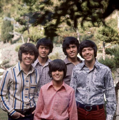 RECORD DATE NOT STATED The Osmonds ( Front row L to R: Merrill Osmond, Donny Osmond, Jay Osmond. Back row L to R: Wayne Osmond, Alan Osmond) circa 1970s ** I.V. EDITORIAL USE ONLY  Copyright: x