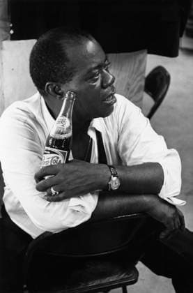 RECORD DATE NOT STATED Louis Armstrong circa 1960s ** I.V.M. EDITORIAL USE ONLY  Copyright: x