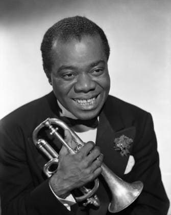 RECORD DATE NOT STATED New Orleans Louis Armstrong 1947 ** I.V. EDITORIAL USE ONLY  Copyright: x