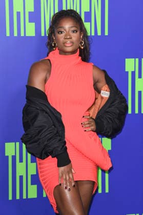 Clara Amfo bei der Premiere des Kinofilms The Moment im Picturehouse Central. London, 17.02.2026