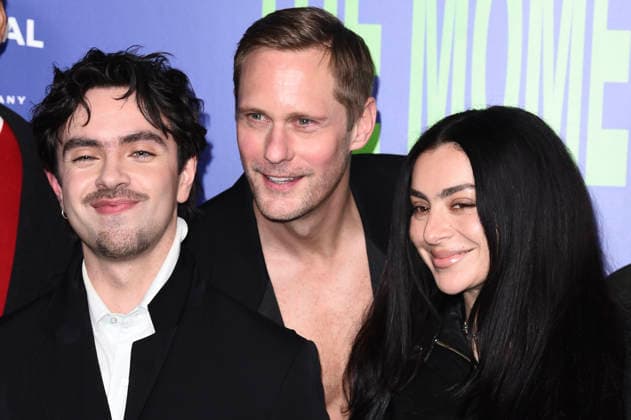 Aidan Zamiri, Alexander Skarsgard und Charlie xcx bei der Premiere des Kinofilms The Moment im Picturehouse Central. London, 17.02.2026