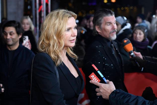 Veronica Ferres und Ethan Hawke bei der Premiere des Kinofilms The Weight The Weight - Goldrausch auf der Berlinale 2026 76. Internationale Filmfestspiele Berlin im Zoo Palast. Berlin, 17.02.2026