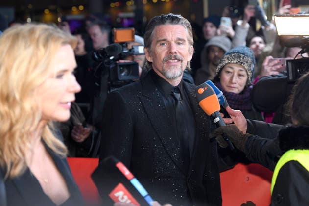 Veronica Ferres und Ethan Hawke bei der Premiere des Kinofilms The Weight The Weight - Goldrausch auf der Berlinale 2026 76. Internationale Filmfestspiele Berlin im Zoo Palast. Berlin, 17.02.2026