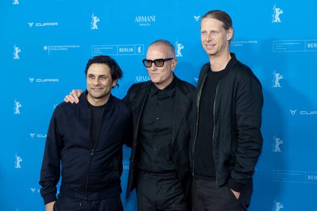 The Weight , Premiere auf der Berlinale, Berlin, 17.02.2026 Maximilian Leo, Padraic McKinley und Jonas Katzenstein auf dem Roten Teppich vor der Premiere von The Weight bei der Berlinale im Zoo Palast am 17.02.2026. Die 76. Internationalen Filmfestspiele Berlin finden vom 12. bis 22. Februar 2026 statt. Berlin Zoo Palast Copyright: xJensxFinkex