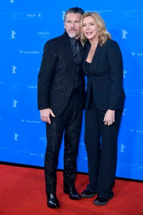Ethan Hawke und Veronica Ferres bei der Premiere des Kinofilms The Weight The Weight - Goldrausch auf der Berlinale 2026 76. Internationale Filmfestspiele Berlin im Zoo Palast. Berlin, 17.02.2026