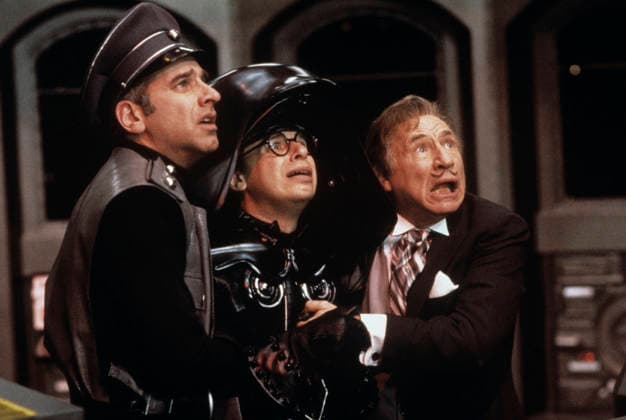 RECORD DATE NOT STATED Spaceballs George Wyner, Rick Moranis, Mel Brooks EDITORIAL USE ONLY  Copyright: x