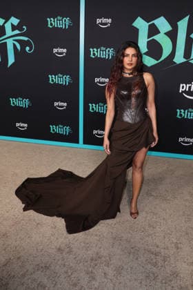 World Premiere Of Amazon Prime Video s The Bluff in Los Angeles, USA, 17 February 2026 Priyanka Chopra at the World Premiere Of Amazon Prime Video s The Bluff held at the TCL Chinese Theatre IMAX on 17 February 2026 in Hollywood, Los Angeles, California, United States., Credit:Xavier Collin Avalon United States, California, Los Angeles  Copyright: xXavierxCollinx xAvalonx 1076088853
