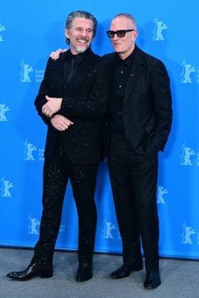 76th Berlinale Berlin Film Festival Berlin Germany 76th Berlinale Berlin International Film Festival THE WEIGHT Photocall at the 76th Berlinale International Film Festival Ethan Hawke, Padraic McKinley Thomas Bohlen Starface 2026 02 17 453191 2026 02 17 Berlin Berlin Berlin  Copyright: xThomasxBohlenx STAR_453191_087