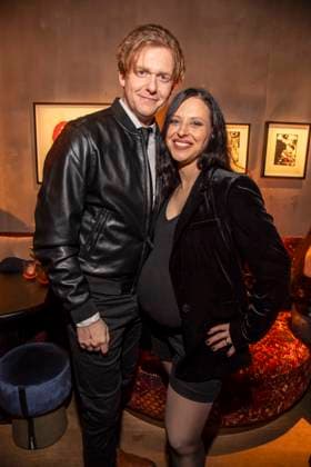 Johannes Heinrichs und Nadja Jo Klapper zu Gast in der Traumfabrik Babelsberg und Kreisfilm Party in der Fotografiska Berlin bei der Berlinale 76. Internationale Filmfestspiele am 17.02.2026 in Berlin Berlin Deutschland