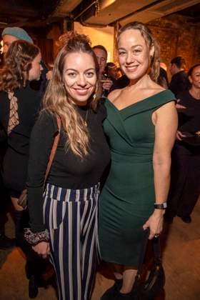 Chiara Penzel und Coco Carjell zu Gast in der Traumfabrik Babelsberg und Kreisfilm Party in der Fotografiska Berlin bei der Berlinale 76. Internationale Filmfestspiele am 17.02.2026 in Berlin Berlin Deutschland