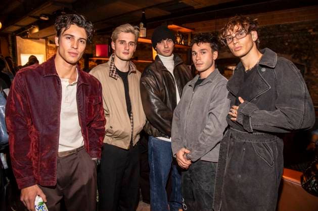 Bene Schulz, Luis Freitag, Julien Brown, Tim Schaecker und Bene Schulz zu Gast in der Traumfabrik Babelsberg und Kreisfilm Party in der Fotografiska Berlin bei der Berlinale 76. Internationale Filmfestspiele am 17.02.2026 in Berlin Berlin Deutschland