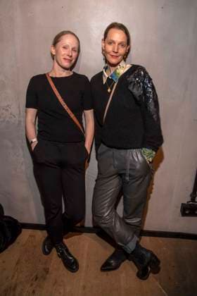 Susanne Wuest und Annette Lober zu Gast in der Traumfabrik Babelsberg und Kreisfilm Party in der Fotografiska Berlin bei der Berlinale 76. Internationale Filmfestspiele am 17.02.2026 in Berlin Berlin Deutschland