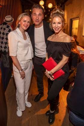 Denise Zich, Andreas Elsholz und Nina Gnaedig zu Gast in der Traumfabrik Babelsberg und Kreisfilm Party in der Fotografiska Berlin bei der Berlinale 76. Internationale Filmfestspiele am 17.02.2026 in Berlin Berlin Deutschland