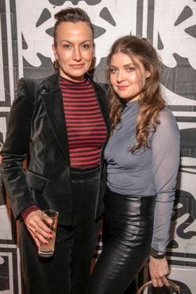 Kathrin Anna Stahl und Lara Mandoki zu Gast in der Traumfabrik Babelsberg und Kreisfilm Party in der Fotografiska Berlin bei der Berlinale 76. Internationale Filmfestspiele am 17.02.2026 in Berlin Berlin Deutschland