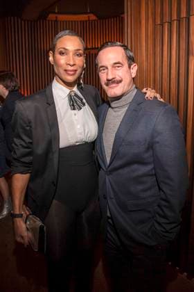 Annabelle Mandeng mit Soenke Moehring zu Gast in der Traumfabrik Babelsberg und Kreisfilm Party in der Fotografiska Berlin bei der Berlinale 76. Internationale Filmfestspiele am 17.02.2026 in Berlin Berlin Deutschland