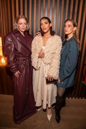 Anna Lucia Gustmann, Ideal Kanal und Alessia Mazzola zu Gast in der Traumfabrik Babelsberg und Kreisfilm Party in der Fotografiska Berlin bei der Berlinale 76. Internationale Filmfestspiele am 17.02.2026 in Berlin Berlin Deutschland