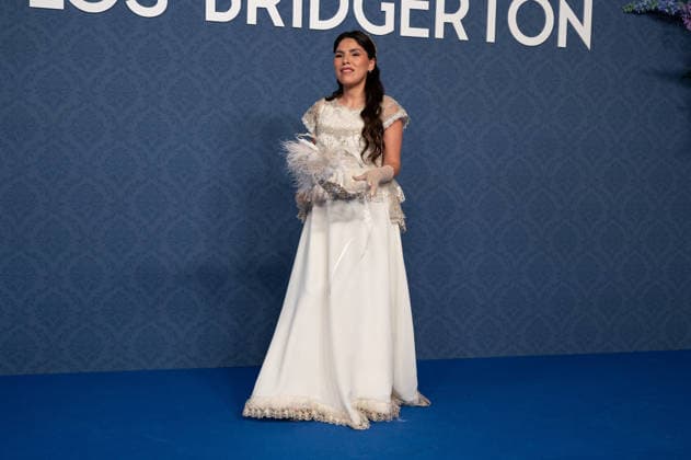 Bridgerton Season 4 Madrid Masquerade Ball in Madrid, Spain - 17 Feb 2026 Isa Pantoja attends the Bridgerton Masquerade Ball Photocall at Casino de Madrid. Madrid Spain Copyright: xAtilanoxGarciax xSOPAxImagesx photos05643
