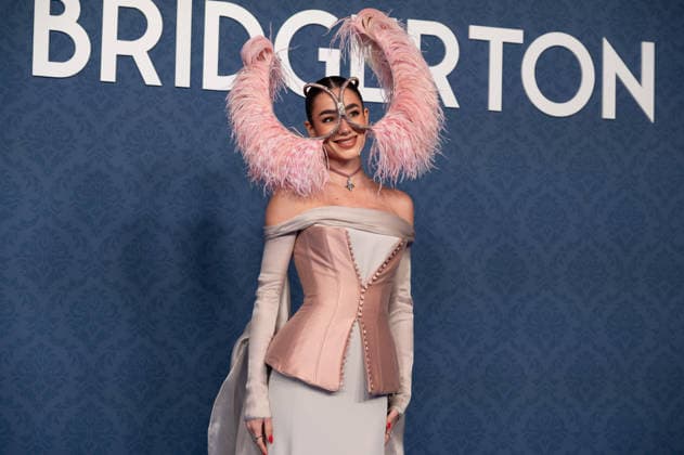 February 17, 2026, Madrid, Spain: Lola Lolita attends the Bridgerton Masquerade Ball Photocall at Casino de Madrid. Madrid Spain - ZUMAs197 20260217_aaa_s197_462 Copyright: xAtilanoxGarciax