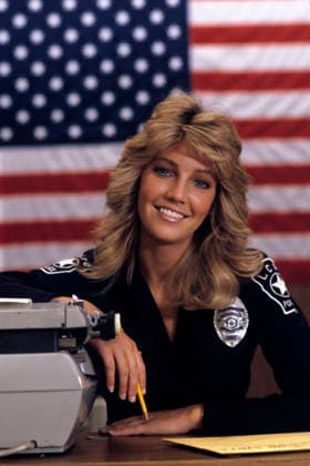 RECORD DATE NOT STATED T.J. Hooker Heather Locklear 1982 EDITORIAL USE ONLY  Copyright: xGenexTrindlx