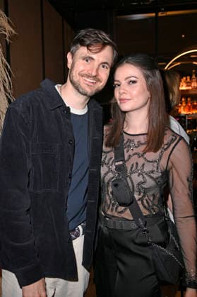 Phil Laude und Maria Clara Groppler bei der Traumfabrik Babelsberg & Kreisfilm Party im Rahmen der Berlinale 2026 in der Fotografiska Berlin. Berlin, 17.02.2026
