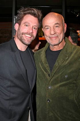 Ken Duken und Heiner Lauterbach bei der Traumfabrik Babelsberg & Kreisfilm Party im Rahmen der Berlinale 2026 in der Fotografiska Berlin. Berlin, 17.02.2026