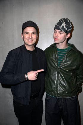 Andreas Schlieter und Egon Werler bei der Traumfabrik Babelsberg & Kreisfilm Party im Rahmen der Berlinale 2026 in der Fotografiska Berlin. Berlin, 17.02.2026
