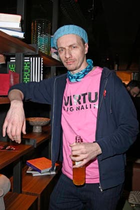 Dietrich Brüggemann bei der Traumfabrik Babelsberg & Kreisfilm Party im Rahmen der Berlinale 2026 in der Fotografiska Berlin. Berlin, 17.02.2026