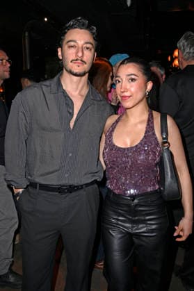 Mehmet Daloglu und Jansel Dogan bei der Traumfabrik Babelsberg & Kreisfilm Party im Rahmen der Berlinale 2026 in der Fotografiska Berlin. Berlin, 17.02.2026