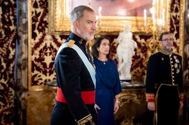 The King receives the Letters of Credence of the new ambassadors King Felipe VI receives the Letter of Credence of the new ambassador of the Republic of Haiti, Wooldy Edson Louidor, at the Royal Palace in Madrid, on February 18, 2026, in Madrid Spain The King receives today the Letters of Credence of the new ambassadors of Haiti, Japan, Malaysia, Greece, Uruguay, Bulgaria and the United States 18 FEBRUARY 2026 A Pé Madrid Madrid Madrid Espana  Copyright: xA.xPÃ rezxMecax 7302108