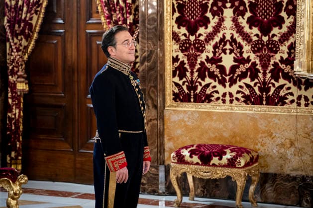 The King receives the Letters of Credence of the new ambassadors The Minister of Foreign Affairs, José Manuel Albares, during the reception by King Felipe VI of the Letter of Credence from the new ambassador of the Republic of Haiti, Wooldy Edson Louidor, at the Royal Palace in Madrid, on February 18, 2026, in Madrid Spain The King receives today the Letters of Credence of the new ambassadors of Haiti, Japan, Malaysia, Greece, Uruguay, Bulgaria and the United States 18 FEBRUARY 2026 A Pé Madrid Madrid Madrid Espana  Copyright: xA.xPÃ rezxMecax 7302117