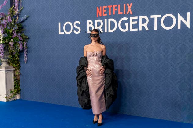 February 17, 2026, Madrid, Madrid, Spain: Spanish influencer and model MERI LOZANO attend Bridgerton Season 4 Masquerade Ball Photocall at Casino de Madrid on February 17, 2026 in Madrid, Spain. Madrid Spain  - ZUMAc312 20260217_zsp_c312_295 Copyright: xOscarxManuelxSanchezx