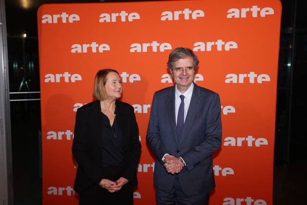 Heike Hempel und und Francois Delattre beim ARTE Empfang im Rahmen der Berlinale 2026 in der Akademie der Künste am Pariser Platz. Berlin, 16.02.2026 Copyright: xRenexduxVinagex