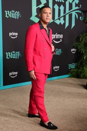 The Bluff Premiere - LA Frank E. Flowers, At The World Premiere Of Amazon Prime Video s The Bluff At TCL Chinese Theatre In Hollywood CA, USA on February 17, 2026. Photo by Fati S ABACAPRESS.COM Los Angeles CA United States  Copyright: xFatixSadou ABACAPRESS.COMx
