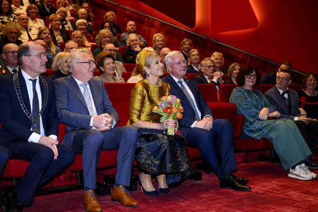 HENGELO, The Netherlands, 2026-02-18 12:59:44 HENGELO, February 18, 2026, KamaK Theater. Queen Maxima opens the new KamaK Theater in Hengelo. The professional company KamaK Theater works with actors with intellectual disabilities. With a team of directors, theater and music teachers, care workers, and a large number of volunteers, several productions are developed and staged annually. PHOTO: NLBeeld Patrick van Emst Credit: NL Beeld Patrick van Emst  Copyright: xx x