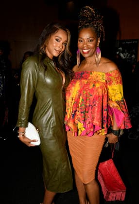 LOS ANGELES, CA- FEBRUARY 17: Kearia Schroeder, Vanessa Estelle Williams at the 34th Annual Pan African Film & Arts Festival Opening Night Premiere of One Spoon of Chocolate at the Directors Guild of America Theater Complex in Los Angeles, California on February 17, 2026. Copyright: xKoixSojer Snap NxUxPhotos MediaPunchx
