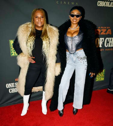 LOS ANGELES, CA- FEBRUARY 17: Yolanda Yo-Yo Whitaker, Blue at the 34th Annual Pan African Film & Arts Festival Opening Night Premiere of One Spoon of Chocolate at the Directors Guild of America Theater Complex in Los Angeles, California on February 17, 2026. Copyright: xKoixSojer Snap NxUxPhotos MediaPunchx