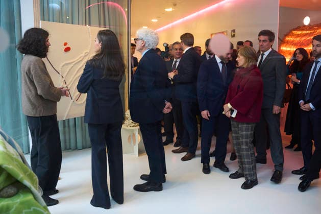 Queen Letizia attends Official presentation of the Alliance for Wool Queen Letizia of Spain, Marta Carazo, Chief of Queen Letizia™ Secretary attends Official presentation of the Alliance for Wool at Institucion Libre de Ensenanza on February 18, 2026 in Madrid, Spain Photo by IMAGO MPG Madrid Institucion Libre de Ensenanza Madrid Spain  Copyright: xMPGx