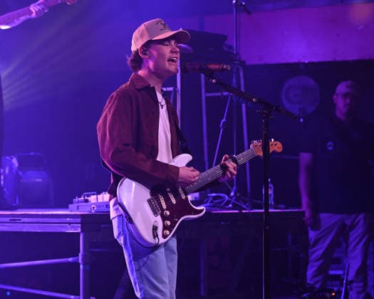 FORT LAUDERDALE FL - FEBRUARY 17: Maddox Batson performs during his Live Worldwide Tour 2026 at Revolution Live on February 17, 2026 in Fort Lauderdale, Florida. Copyright: xmpi04x