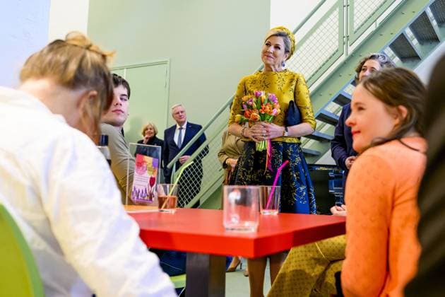 Queen Máxima Opens Theater for Actors With Disabilities - Hengelo Queen Máxima opens the new KamaK Theater in Hengelo. The professional company KamaK Theater works with actors with intellectual disabilities. With a team of directors, theater and music teachers, care workers, and a large number of volunteers, several productions are developed and staged annually. Netherlands, Hengelo, February 18, 2026, KamaK Theater. Photo by Bruno Press ABACAPRESS.COM  Copyright: xBrunoxPress ABACAx