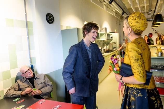 Queen Máxima Opens Theater for Actors With Disabilities - Hengelo Queen Máxima opens the new KamaK Theater in Hengelo. The professional company KamaK Theater works with actors with intellectual disabilities. With a team of directors, theater and music teachers, care workers, and a large number of volunteers, several productions are developed and staged annually. Netherlands, Hengelo, February 18, 2026, KamaK Theater. Photo by Bruno Press ABACAPRESS.COM  Copyright: xBrunoxPress ABACAx