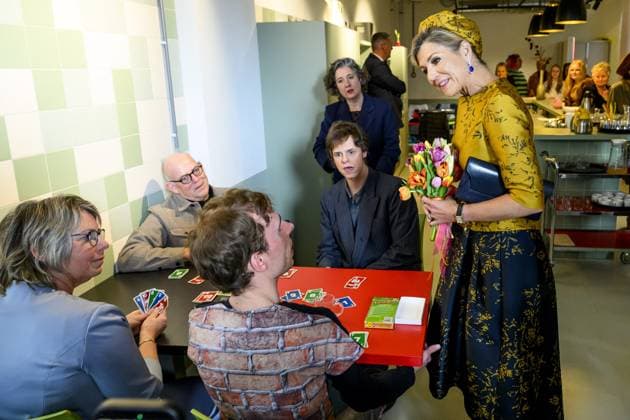 Queen Máxima Opens Theater for Actors With Disabilities - Hengelo Queen Máxima opens the new KamaK Theater in Hengelo. The professional company KamaK Theater works with actors with intellectual disabilities. With a team of directors, theater and music teachers, care workers, and a large number of volunteers, several productions are developed and staged annually. Netherlands, Hengelo, February 18, 2026, KamaK Theater. Photo by Bruno Press ABACAPRESS.COM  Copyright: xBrunoxPress ABACAx